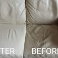 Leather Suite Cleaning Manchester Before & After